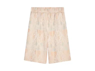Pre-owned Dries Van Noten Women's  Jacquard Shorts In Lpink