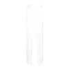 Dries Van Noten White Pulley Wool Pants In White