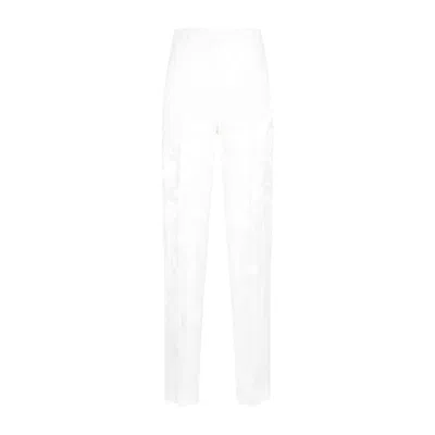 DRIES VAN NOTEN WOMEN'S DRIES VAN NOTEN PULLEY WOOL PANTS