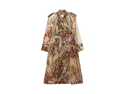 Pre-owned Dries Van Noten Women's  Risto Coat In Brown