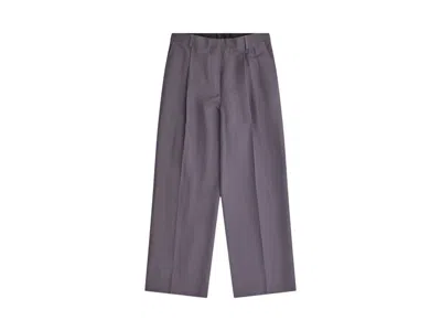 Pre-owned Dries Van Noten Women's  Straight Leg Trousers In Taupe