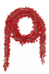 Dries Van Noten Layered Beaded Necklace With Silver Chain