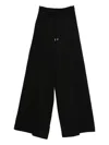 Dries Van Noten Pleated Drawstring Track Pants In Multi