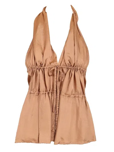 DRIES VAN NOTEN DRIES VAN NOTEN WOMEN HALTERNECK TOP