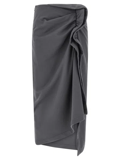 Dries Van Noten Women's  Hanam Skirt In Gray