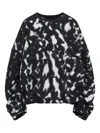 Dries Van Noten Hannet Sweater Abstract Pattern