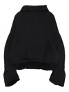 Dries Van Noten Women Hannett Cotton Hoodie In Black