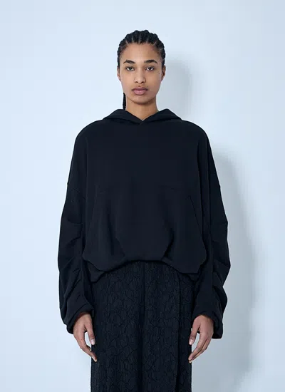 Dries Van Noten Women Hooded Sweatshirt In Black