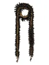 Dries Van Noten 04190 Neckl W242-307 Q.052 W. Accessories In Black