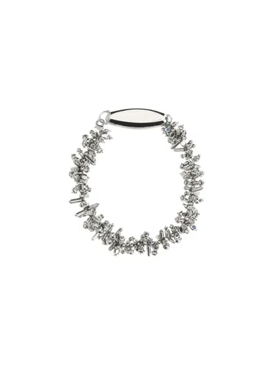 Dries Van Noten Women Neckl.w251-301 Q081 W.neckl. Sil