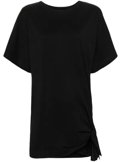 Dries Van Noten Organic Cotton T-shirt In Black