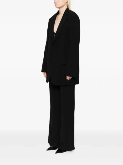 Dries Van Noten Women's Oversized Blazer In 900 Black