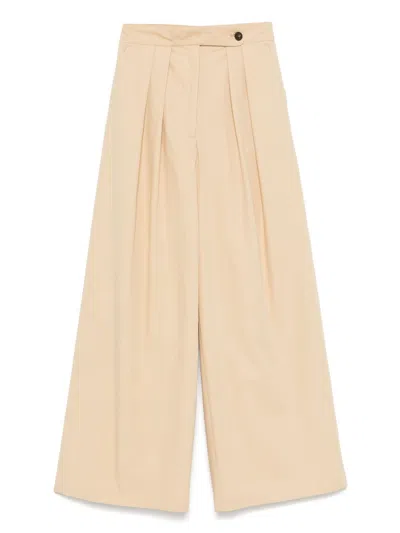 Dries Van Noten Women Pamplona Cotton Trousers In Multicolor