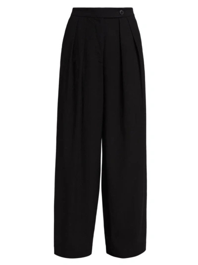 Dries Van Noten Women's Pamplona Pleated Pants In Black