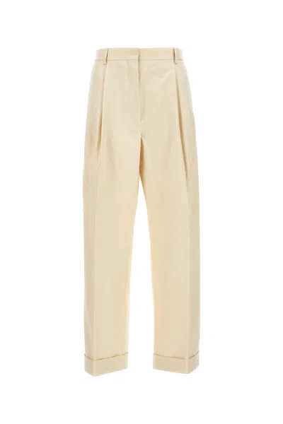 Dries Van Noten Partan Pants In Cream