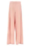 Dries Van Noten Trousers Featuring Back Pocket And Wide Leg In Pink