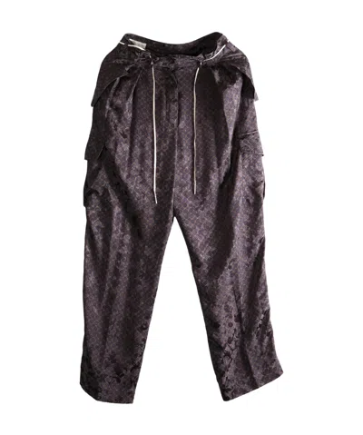 Dries Van Noten Women Polk Pants In Animal Print