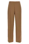 Dries Van Noten Tailored Trousers With Pockets And Pleats In Brown