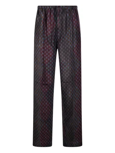 Dries Van Noten Women Puvis Silk Trousers In Multi