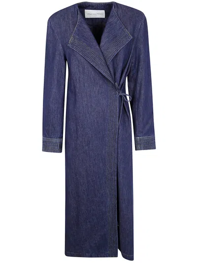 DRIES VAN NOTEN DRIES VAN NOTEN WOMEN "RIVLA DENIM" COAT