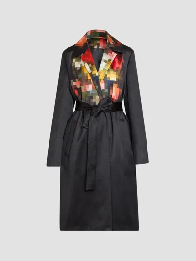 Dries Van Noten Women's Roltas Cotton-silk Coat In Black