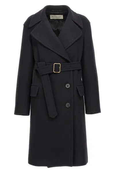 Dries Van Noten Rondas Coat In Black