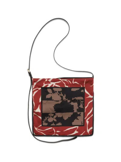 Dries Van Noten Women Scarf Print Shoulder Bag In Multi