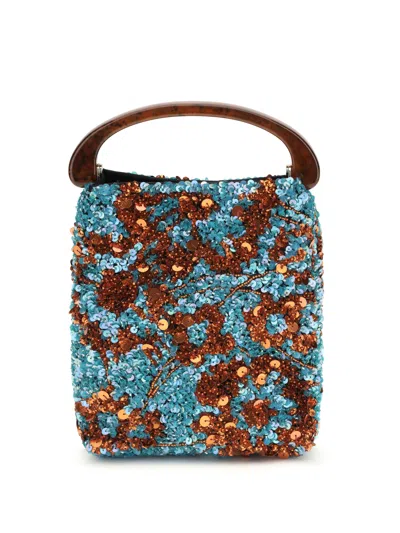 Dries Van Noten Women Sequined Handbag In Multi