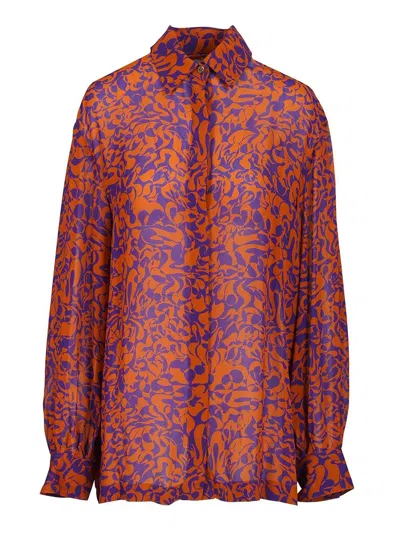 Dries Van Noten Women Shirt In Orange