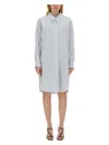Dries Van Noten Women Shirt With Stripe Pattern In Multicolour