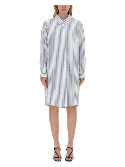 DRIES VAN NOTEN WOMEN'S SHIRT WITH STRIPE PATTERN | SIZE 38 | 011005
