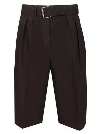 Dries Van Noten Shorts Trousers Brown In Neutral