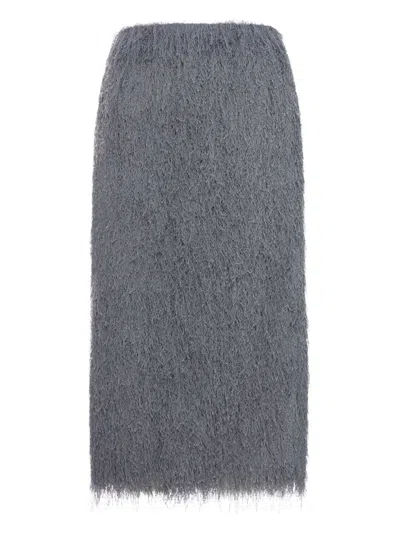 DRIES VAN NOTEN DRIES VAN NOTEN WOMEN SOKNA MIDI SKIRT