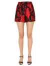 Dries Van Noten Women's Stylish Mail Shorts For Ss20 In Red