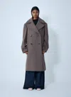 Dries Van Noten Women Tailored Coat In Gray