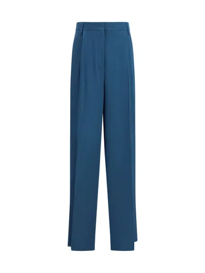 Dries Van Noten Women Tailored Pants In Blue