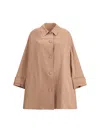 Dries Van Noten Women Trench Coat In Brown