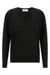 Dries Van Noten Tuomas V-neck Wool Sweater In Black