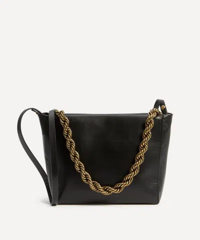 Dries Van Noten Women's Twisted Chain Leather Tote Bag