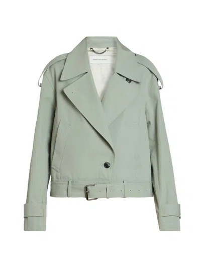 Dries Van Noten Women's Vensar Cotton Belted Jacket