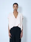 Dries Van Noten Hann Cotton Vest In Multicolor