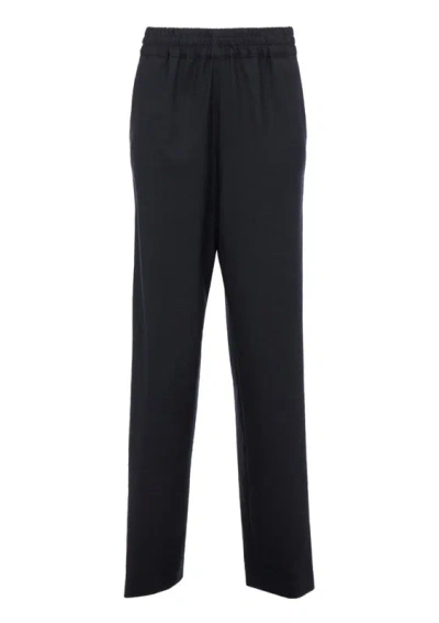 Dries Van Noten Women Wool Pants In Black