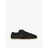 Dries Van Noten Dustin Panelled Mesh Sneakers In Black