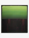 Dries Van Noten Cannabis Patchouli Graphic-print Silk Scarf