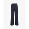 Dries Van Noten Women's 01660 Porter 9146 W.w.pants In Navy