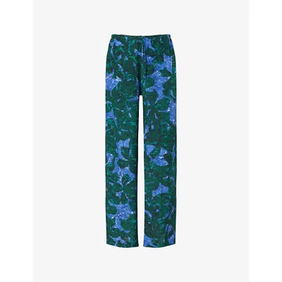 Dries Van Noten Multicolor Printed Pants