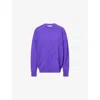 Dries Van Noten Womens Purple Timona Round-neck Cashmere Jumper In Purple