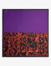 Dries Van Noten Graphic-print Silk Scarf In Rock The Myrrh
