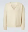 Dries Van Noten Wool And Cashmere Sweater In Neutral