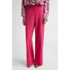 Dries Van Noten Wool & Mohair Straight Leg Pants